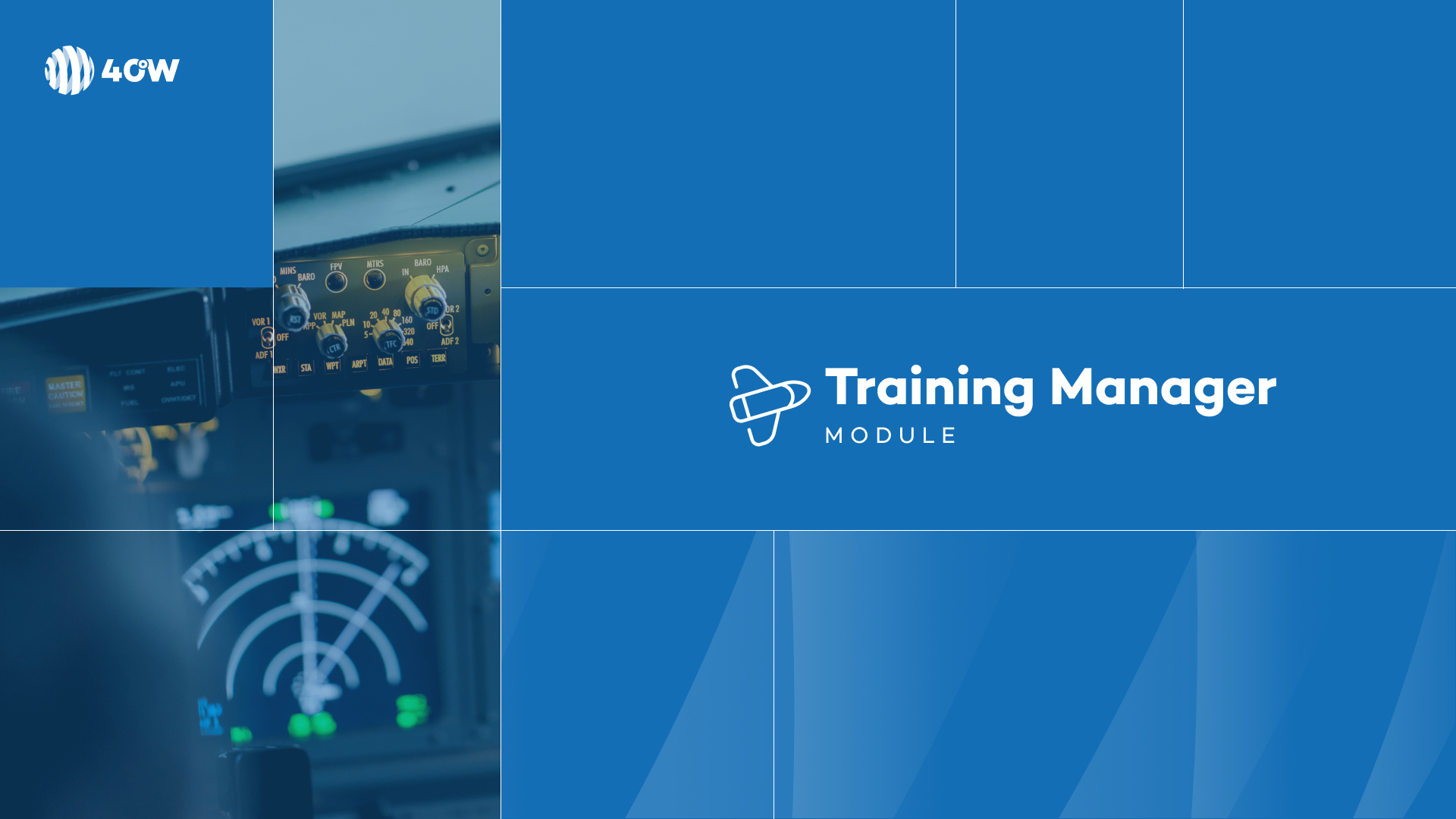 40º WEST - Training manager module